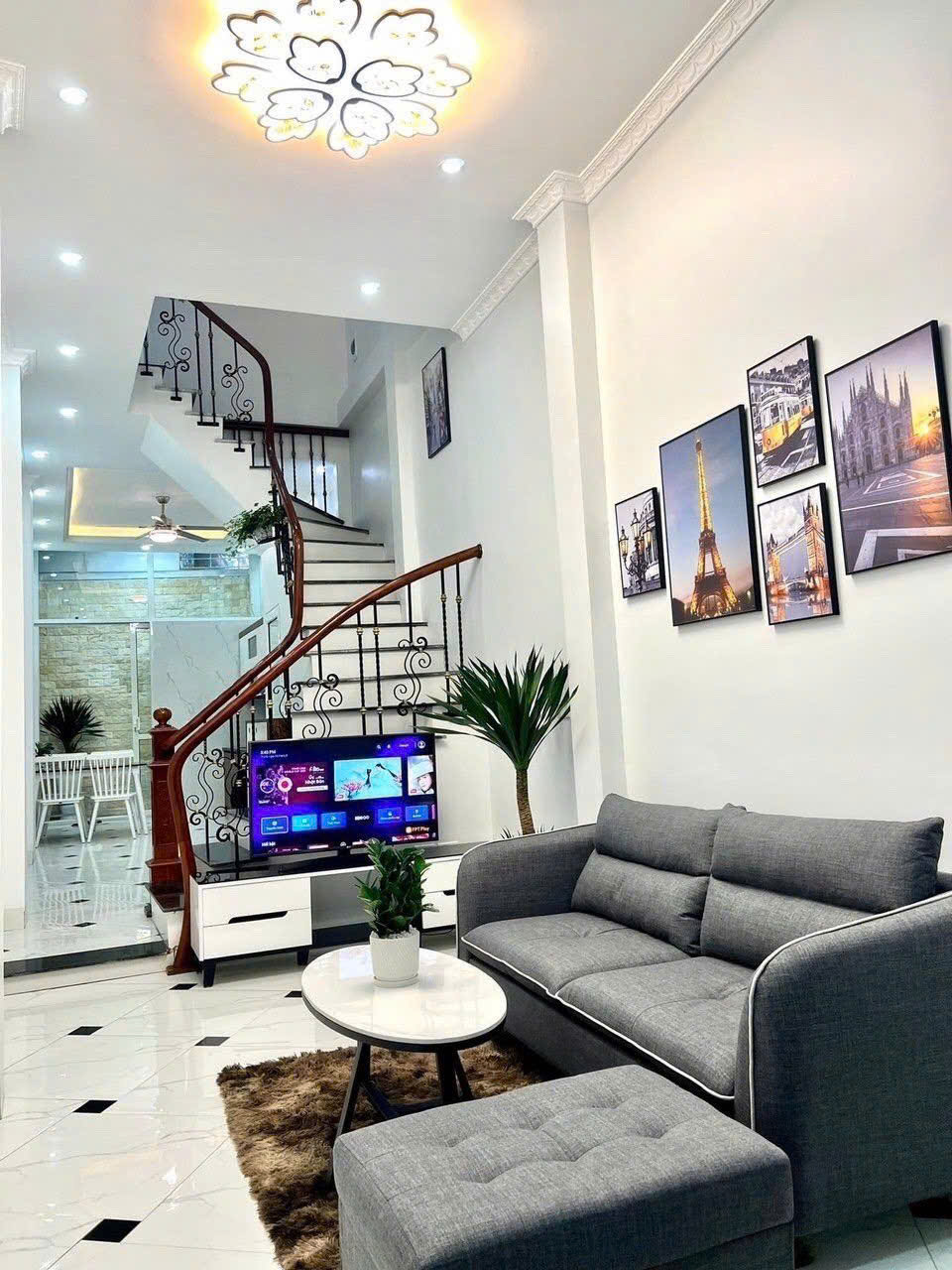 Cho thuê nhà nguyên căn phố Khương Trung, Thanh Xuân 3 tầng x 41m2, 3 ngủ, 14 Triệu/th - Ảnh chính